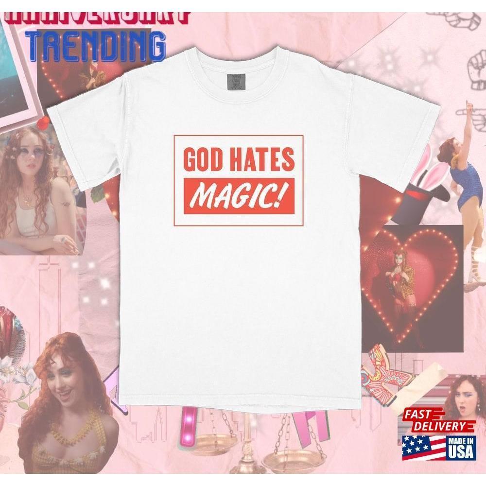 God Hates Magic Tee Classic God Hates Magic Tee Classic